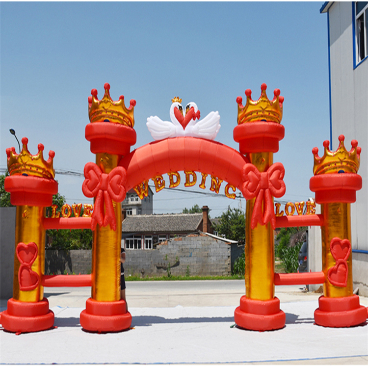 义安节日大型充气拱门